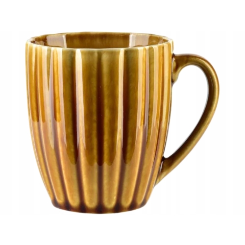EVIE HONEY Porcelanowy Kubek Filiżanka do KAWY HERBATY 360 ml - 6 sztuk