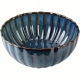 EVIE DARK Porcelanowy Talerz DO ZUPY miska DO SAŁATEK - 650 ml, 16,7x6,7 cm