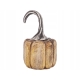 Ozdobna Dekoracyjna figurka DYNIA 14 x 8,5 x 8,5 cm - DREWNO MANGO, METAL