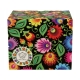 PORCELANOWY Kubek RETRO 470 ml, 10 x 9 cm do KAWY HERBATY - ETNIC