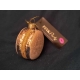 Bombki SZKLANE 6 sztuk 5,8x4,1x6,5 cm Ozdoby choinkowe - CIASTKA MAKARONIKI