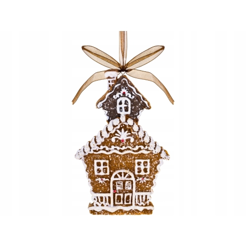 Zawieszka na choinkę 10 x 6,5 x 1 cm Ozdoba świąteczna - DOMEK Z PIERNIKA