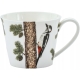 Porcelanowy Kubek 400 ml kolekcja Ptaki Polski Agata Hajdecka DZIĘCIOŁ DUŻY