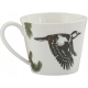 Porcelanowy Kubek 400 ml kolekcja Ptaki Polski Agata Hajdecka DZIĘCIOŁ DUŻY
