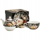 Zestaw TEA FOR ONE Porcelanowy Dzbanek 450 ml z filiżanką 250 ml - ROSES
