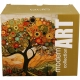Duży PORCELANOWY Kubek XXL 750 ml do KAWY HERBATY - MODERN TREE