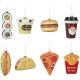 Zawieszka na choinkę Ozdoba świąteczna PIZZA SUSHI HOD DOG FRYTKI HAMBURGER
