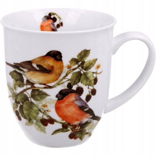 PORCELANOWY Kubek 400 ml do KAWY HERBATY - Ptasi Świat GILE GIL