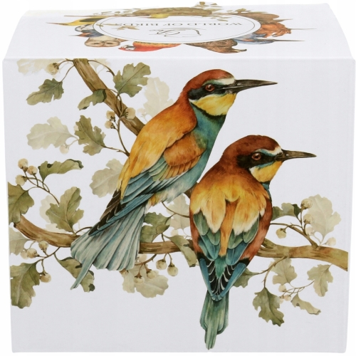 PORCELANOWY Kubek 400 ml do KAWY HERBATY - Ptasi Świat ŻOŁNY ŻOŁNA