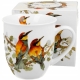 PORCELANOWY Kubek 400 ml do KAWY HERBATY - Ptasi Świat ŻOŁNY ŻOŁNA