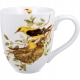 Duży PORCELANOWY Kubek XXL 1000ml do KAWY HERBATY - Ptasi Świat WILGI WILGA