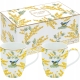 EASY LIFE Porcelanowy Kubek 350 ml ZESTAW DWIE SZTUKI - kolekcja MIMOSA