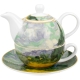 TEA FOR ONE Porcelanowy Dzbanek 350ml z filiżanką - WHEAT FIELD by Van Gogh