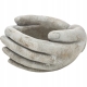 BETONOWA Osłonka na doniczkę Doniczka Donica 10 x 16 x 18 cm - SZARE DŁONIE