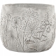 BETONOWA Osłonka na doniczkę Doniczka Donica 14,5 x 18,5 x 18,5 cm - SZARA