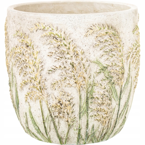 BETONOWA Osłonka na doniczkę Doniczka Donica 15,5 x 15 x 15 cm - SZARA