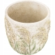 BETONOWA Osłonka na doniczkę Doniczka Donica 15,5 x 15 x 15 cm - SZARA