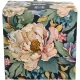 Porcelanowy Kubek 500 ml z Zaparzaczem do HERBATY ZIÓŁ - PEONY BLUE