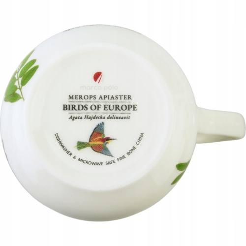 Porcelanowy Kubek 300 ml - kolekcja Ptaki Polski Agata Hajdecka ŻOŁNA