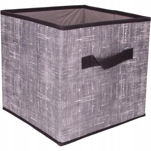 [#5] Tekstylne PUDEŁKO KOSZ ORGANIZER 25 x 25 x 25 cm - do SZAFY GARDEROBY
