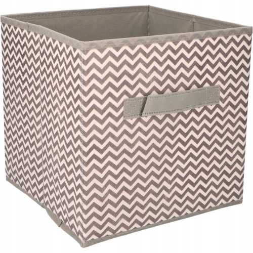 [#6] Tekstylne PUDEŁKO KOSZ ORGANIZER 25 x 25 x 25 cm - do SZAFY GARDEROBY