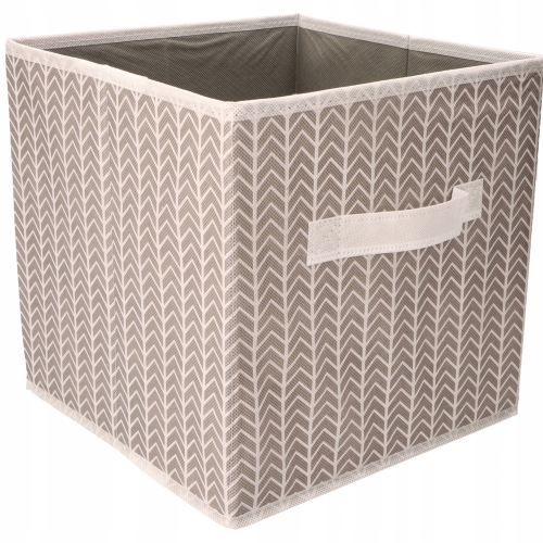 [#1] Tekstylne PUDEŁKO KOSZ ORGANIZER 31 x 31 x 31 cm - do SZAFY GARDEROBY