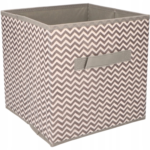 [#6] Tekstylne PUDEŁKO KOSZ ORGANIZER 31 x 31 x 31 cm - do SZAFY GARDEROBY