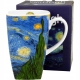 Duży PORCELANOWY Kubek XXL 650 ml do KAWY HERBATY - STARRY NIGHT Van Gogh