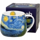 PORCELANOWY Kubek baryłka 430 ml do KAWY HERBATY - STARRY NIGHT by Van Gogh