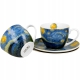 DWIE Porcelanowe Filiżanki 270 ml do KAWY HERBATY - STARRY NIGHT Van Gogh