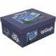 DWIE Porcelanowe Filiżanki 270 ml do KAWY HERBATY - STARRY NIGHT Van Gogh