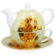 TEA FOR ONE Porcelanowy Dzbanek 350 ml z filiżanką - SUNFLOWERS by van Gogh