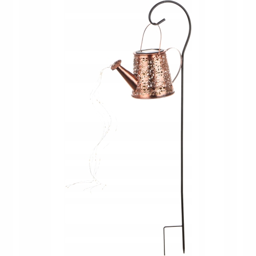 Dekoracyjna KONEWKA LED 80x29x13 cm Ogrodowa Lampa Solarna Wbijana METALOWA