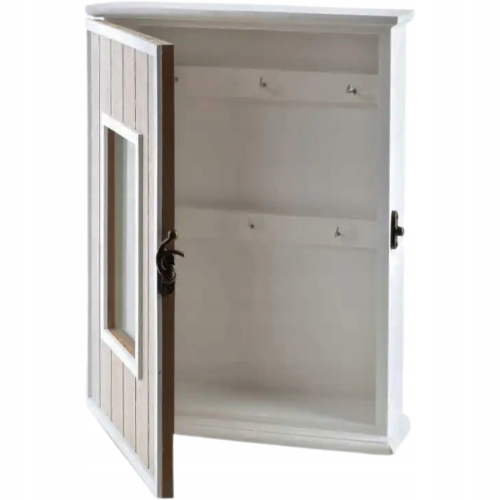 STACY Drewniana Wisząca SKRZYNKA / SZAFKA NA KLUCZE - 22 x 8 x 29,5 cm