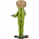 Ozdobna Figurka 16 x 7 x 6 cm - Żaba malarka Artystka