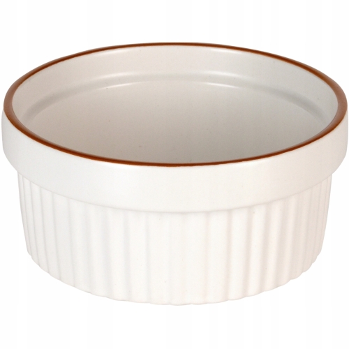 BIAŁE ŻAROODPORNE Naczynia Kokilki do zapiekania 11x5 cm 290 ml - 2 SZTUKI