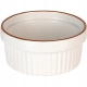 BIAŁE ŻAROODPORNE Naczynia Kokilki do zapiekania 11x5 cm 290 ml - 2 SZTUKI
