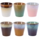 Kamionkowy KUBEK 100 ml 6 x 6,5 cm do KAWY ESPRESSO - komplet 6 sztuk
