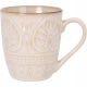 Kamionkowa Filiżanka Kubek do KAWY HERBATY 390 ml, 10 x 9 cm - BEŻOWY