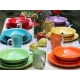 Linia RAINBOW Ceramiczna filiżanka 90 ml do KAWY ESPRESSO - komplet 6 sztuk