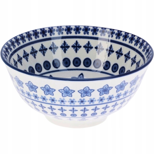 Porcelanowy Talerz Miska do Zupy Makaronu Sałatek 500 ml - komplet 4 szt