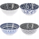 Porcelanowy Talerz Miska do Zupy Makaronu Sałatek 500 ml - komplet 4 szt