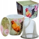 Porcelanowy Kubek 300 ml z Pokrywką i Zaparzaczem - KOGUT