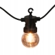 ZEWNĘTRZNE LAMPKI OGRODOWE Girlanda 20 żarówek LED, 230V, TIMER - 9,5 m