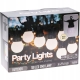 ZEWNĘTRZNE LAMPKI OGRODOWE Girlanda 20 żarówek LED, 230V, TIMER - 9,5 m