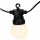 ZEWNĘTRZNE LAMPKI OGRODOWE Girlanda 20 żarówek LED, 230V, TIMER - 9,5 m