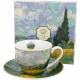 Porcelanowa Filiżanka 250 ml do KAWY HERBATY - WHEAT FIELD by Van Gogh
