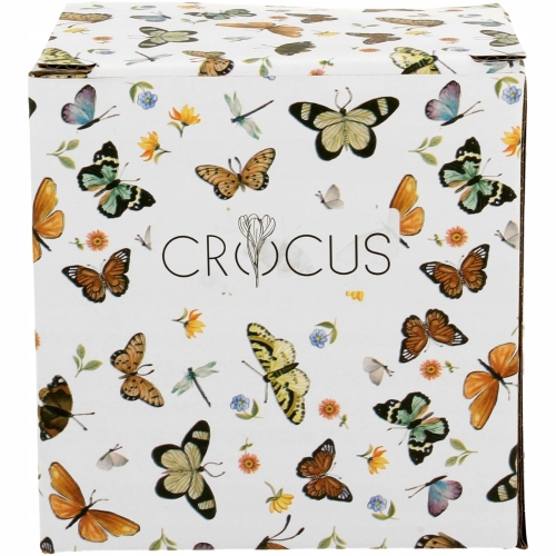 Porcelanowy Kubek 350 ml z Zaparzaczem do HERBATY ZIÓŁ - BUTTERFLIES MOTYLE