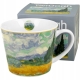 Duży PORCELANOWY Kubek 600 ml do KAWY HERBATY - WHEAT FIELD by Van Gogh