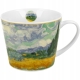 Duży PORCELANOWY Kubek 600 ml do KAWY HERBATY - WHEAT FIELD by Van Gogh